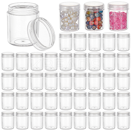 48Pcs Column Plastic Bead Containers CON-BC0008-03-1