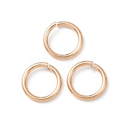 1/20 14K Gold Filled Open Jump Rings KK-G164-06G-01-1