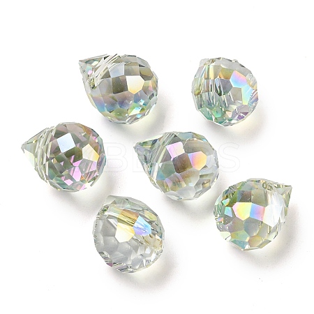Electroplated Glass Beads EGLA-K062-01A-FR04-1