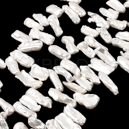 Natural Keshi Pearl Beads Strands PEAR-S020-J01-A-1