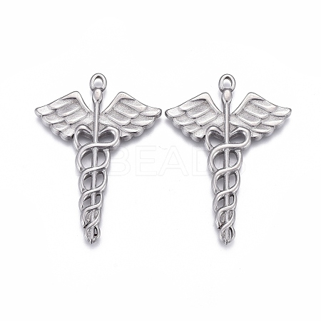 Non-Tarnish 304 Stainless Steel Pendants LS-STAS-F249-13P-1