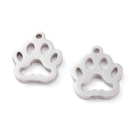 Tarnish Resistant 304 Stainless Steel Pet Charms STAS-Y002-07P-1