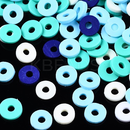 Handmade Polymer Clay Beads CLAY-T019-02B-14-1
