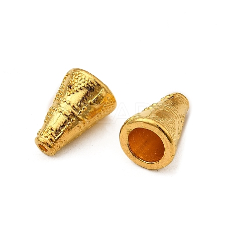 Tibetan Style Cone Alloy Bead Caps LS-TIBE-Q044-13G-RS-1