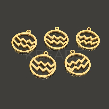 PVD Vacuum Plating 304 Stainless Steel Pendants LS-STAS-TAC0002-32E-1