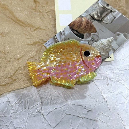 Ocean Theme Acrylic Claw Hair Clips LS-PHAR-P012-B03-1