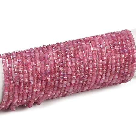 Natural Pink Tourmaline Beads Strands G-H266-10-1