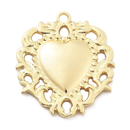 Brass Pendants KK-I707-03G-1