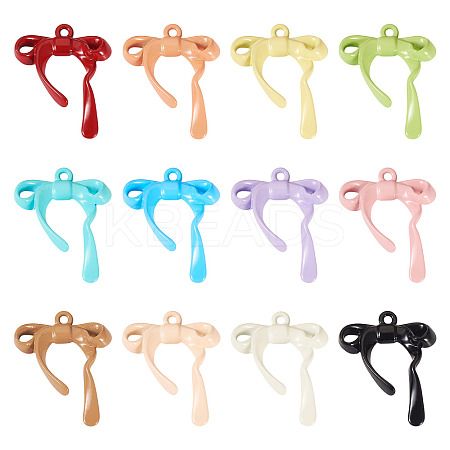 30Pcs Alloy with Spary Painted Pendants FIND-TA0006-81-1