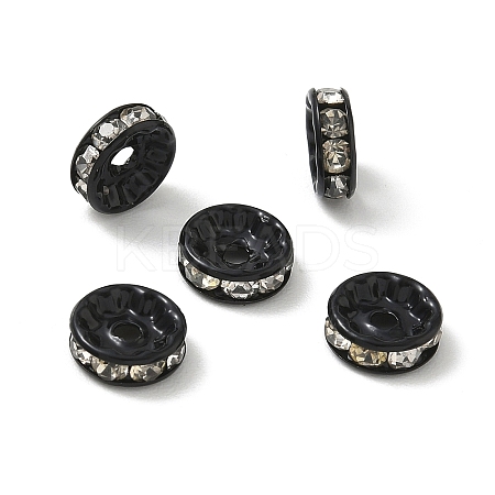 304 Stainless Steel Rhinestone Beads RB-CBAF591-01A-EB-1