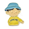 Boy Zinc Alloy Enamel Pin Brooch LS-JEWB-R022-01B-1