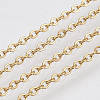 3.28 Feet 304 Stainless Steel Cable Chains X-CHS-R002-0.5mm-G-1