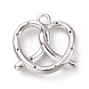 Eco-friendly Brass Micro Pave Cubic Zirconia Pendants KK-D079-20P-01-2