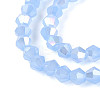 Imitation Jade Electroplate Glass Beads Strands EGLA-A039-J2mm-B08-3