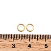 Brass Open Jump Rings KK-B147-03D-G-4