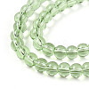 Transparent Glass Beads Strands GLAA-T032-T4mm-17-3