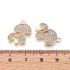 Rack Plating Alloy Rhinestone Pendants PALLOY-T091-24B-G-3