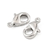 SHEGRACE Brass Lobster Claw Clasps XGR0010P-04P-2