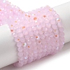 Imitation Jade Glass Beads Strands X-EGLA-A035-J4mm-L02-1