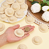 40Pcs Mini Cloth Doll Hats AJEW-SC0031-34C-4