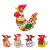 AHADEMAKER 5Pcs 5 Style Handmade Lampwork Display Decorations DJEW-GA0001-40-1