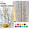 480Pcs 12 Colors DIY Doll Craft Pom Pom Yarn Pom Pom Balls DIY-LP0005-43-3