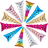 12Pcs 6 Colors Cloth Unicorn Horn Headdress Findings FIND-GF0007-39-1