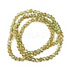 Electroplate Glass Beads Strands LS-EGLA-A034-T4mm-J02-7