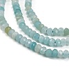 Natural Flower Amazonite Beads Strands G-L587-B06-01-3