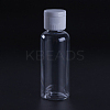50ml Transparent PET Plastic Flip Top Cap Bottles MRMJ-WH0009-05-1