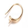 (Holiday Stock-Up Sale)Brass Earring Hooks KK-R037-06KC-2