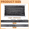 Glitter Resin Hotfix Rhinestone(Hot Melt Adhesive On The Back) OCOR-WH0117-01-2
