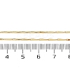 Brass Link Chain Necklaces for Women LS-NJEW-D302-35G-4