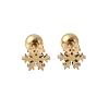 304 Stainless Steel Stud Earrings for Women LS-EJEW-E603-04B-G-1