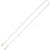 1Pc Brass Eyeglasses Chains AJEW-CN0005-66-7