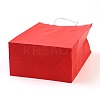 Pure Color Kraft Paper Bags AJEW-G020-B-12-3