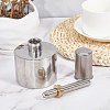 Stainless Steel Screw Thickened Alcohol Lamp Burners AJEW-WH0518-21P-5