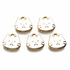 Alloy Enamel Charms ENAM-T011-95A-NR-1