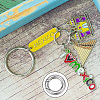 4Pcs 4 Styles 304 Stainless Steel Spring Gate Rings STAS-GO0001-26-7