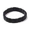 Synthetic Blue Goldstone Beaded Stretch Bracelets for Unisex G-K303-02J-4