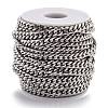 304 Stainless Steel Cuban Link Chain STAS-B019-02A-P-3