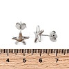 304 Stainless Steel Stud Earrings LS-EJEW-F398-03P-3