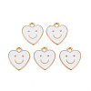 Alloy Enamel Charms ENAM-T016-12E-RS-1