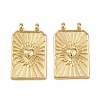 Brass Pendants KK-L255-22G-02-1