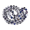Electroplate Glass Beads Strands EGLA-T021-21I-2