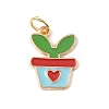 Alloy Enamel Pendants Sets PALLOY-JF02057-2