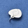 925 Sterling Silver Heart with Capital Letter Charms STER-S009-13Q-S-2