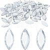 200Pcs Acrylic Rhinestone Cabochons OACR-FG0001-12-1