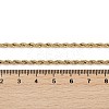 304 Stainless Steel Rope Chain Necklaces LS-NJEW-F226-03G-04-2