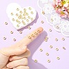 SHEGRACE Flat Round Brass Beads XGRPCU553-295G-5